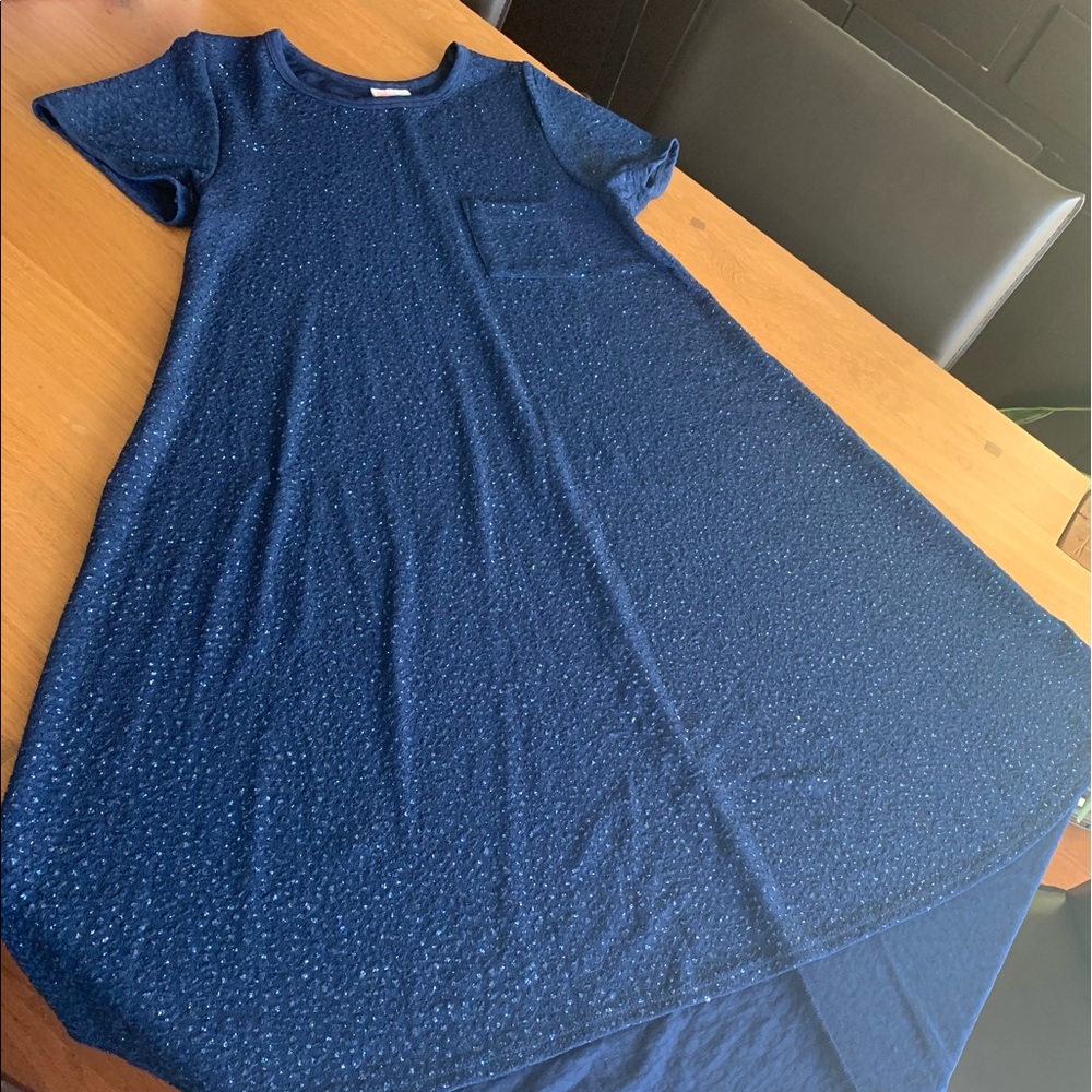 Lularoe Carly Navy elegant collection S
